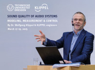 Klippel Three-Day Lecture 2025 Focused on Sound Quality of Audio Systems - Modeling, Measurement & Control