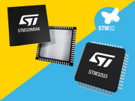 STMicroelectronics Reveals New STM32 Ultra-Low Power MCUs and Wireless Microcontrollers
