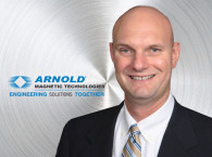 Arnold Magnetics Technologies Announces Matthew Blake as New CEO