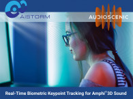 Audioscenic and AIStorm Collaboration Delivers Cost-Effective Position-Sensing 3D Sound