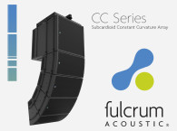 Fulcrum Acoustic Launches CC Series Constant Curvature Subcardioid Array System