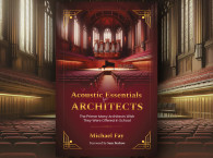 New Book "Acoustic Essentials for Architects" by Michael Fay