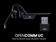 SHOKZ OPENCOMM 2 UC ブラック Shokz OpenComm 2UC Open-Ear Headphones (2025) - C120ACBKUS