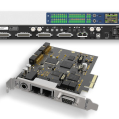 RME Introduces HDSPe AoX Series PCIe Interface Cards and AD/DA Converter for High Channel Count Audio Networking