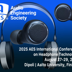 2025 AES International Conference on Headphone Technology, Finland
