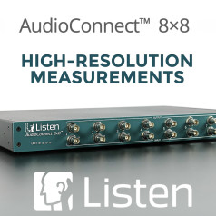 Listen Introduces New AudioConnect 8×8 Audio Measurement Interface