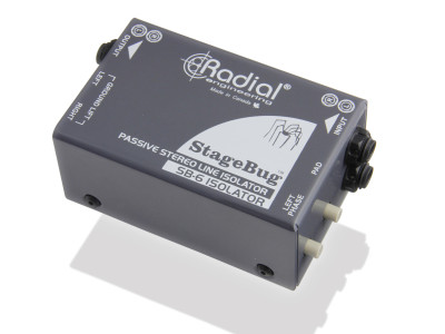 Radial StageBug SB-6 Compact Stereo Isolator Now Shipping