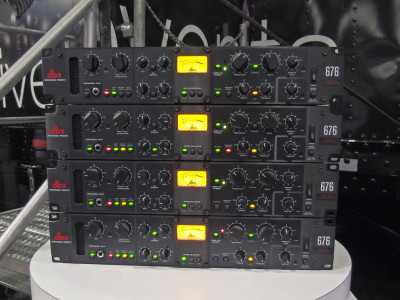 dbx Goes Vintage-Style with the New 676 Tube Mic Pre Channel Strip