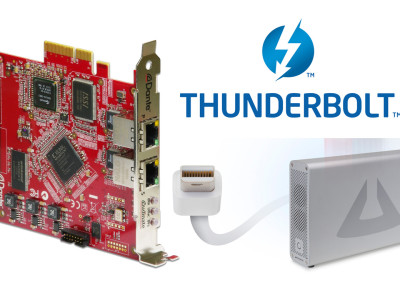 Dante PCIe Now Includes Thunderbolt Expansion Support