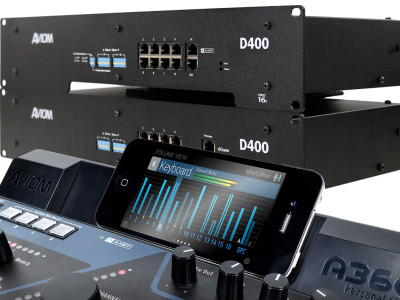 Aviom Makes Personal Mixing Systems More Flexible with Additional Dante Options
