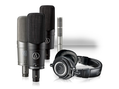 Audio-Technica Offers ATH-M50x Headphone with any 40 Series Microphone