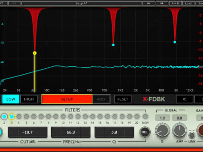 Waves Audio Introduces X-FDBK Feedback Eliminator Plugin