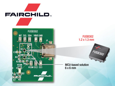 Fairchild’s Portfolio of USB Type-C Solutions is Compatible with Latest Type-C Specifications