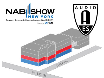 NAB Show New York and Audio Engineering Society to Co-Locate Conventions in 2017