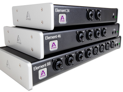 Apogee Introduces Element Series Thunderbolt Audio Interfaces