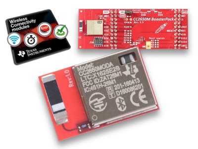 Texas Instruments Expands Portfolio of Wireless Connectivity Modules with SimpleLink Bluetooth LE
