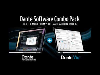 Audinate Announces Dante Via and Dante Virtual Soundcard Bundle