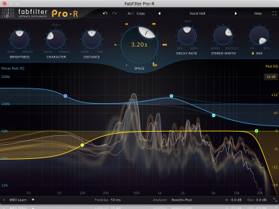 FabFilter Releases FabFilter Pro-R Reverb Plug-in