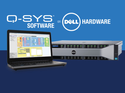 QSC Promotes Demonstration of Q-SYS Software Running on Standard Dell Server Hardware