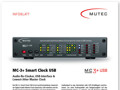 MUTEC Introduces New Corporate Design and Updated Product Front Panels