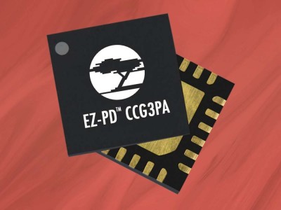 Cypress Announces Highly-Integrated Programmable EZ-PD CCG3PA USB-C Controller with Power Delivery 3.0 and Quick Charge 4.0 Support