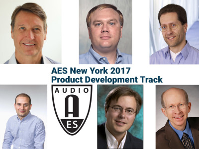 AES New York 2017’s Product Development Track to Feature the Industry’s Newest Advancements in Audio Technology and Methods