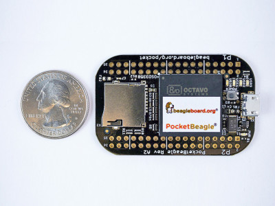 BeagleBoard.org Introduces PocketBeagle $25 Development Board 