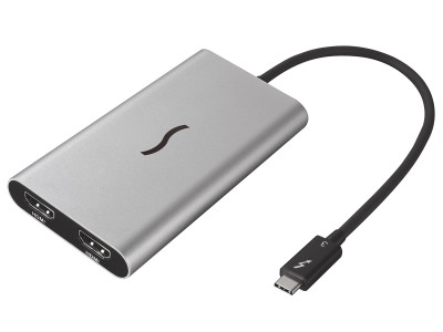 Sonnet Launches Thunderbolt 3 to Dual HDMI 2.0 Adapter for Mac and Windows Computers