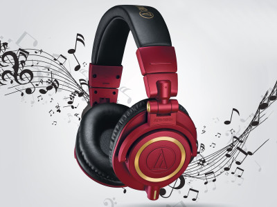 Audio-Technica Launches ATH-M50xRD Red-and-Gold Version of its Professional Monitor Headphones