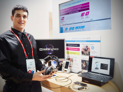 STMicroelectronics and USound Demonstrate MEMS Speaker Headphones at MWC 2018