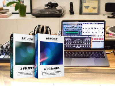 Arturia Releases Two New Software Packages Recreating Famous Vintage Studio Preamps and Synth Filters