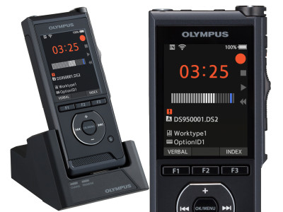 Olympus DS-9500 Digital Recorder Enhances Professional Dictation