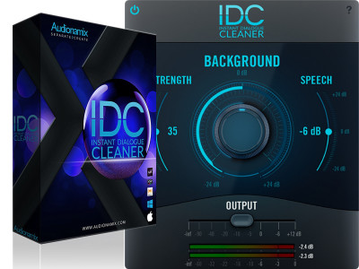 Audionamix New Instant Dialogue Cleaner Plug-In Separates and Preserves Speech