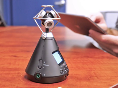 Zoom Announces H3-VR Handy Audio Recorder with Built-In Ambisonics Mic Array