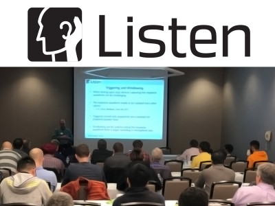 Listen Announces West Coast Training Extravaganza! February 4-8 2019