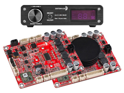 Dayton Audio Expands Bluetooth Convenience with New Class D Amp Boards and Integrated Amplifiers