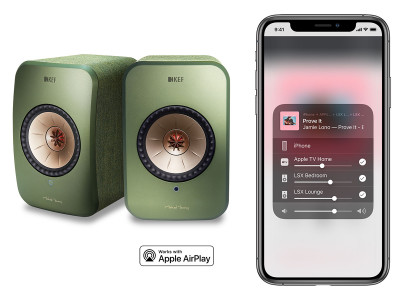 KEF Brings Apple AirPlay 2 to LSX Wireless Music System