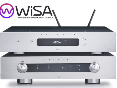 WiSA Announces Certification for Primare Prisma SC15 and PRE35 Network Preamps