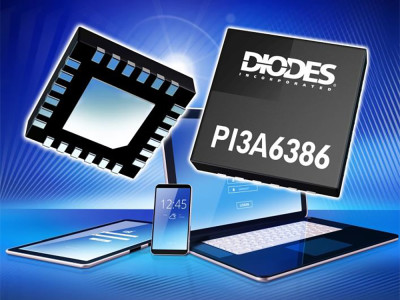 Diodes Announces New USB Type-C Ultra-Low THD Analog Audio Port Switch