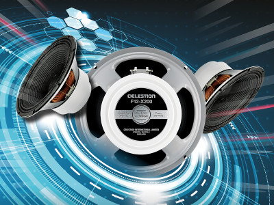 Celestion Launches F12-X200 Guitar Loudspeaker Designed Specifically for Use with Profiling Amps and Modeling Software