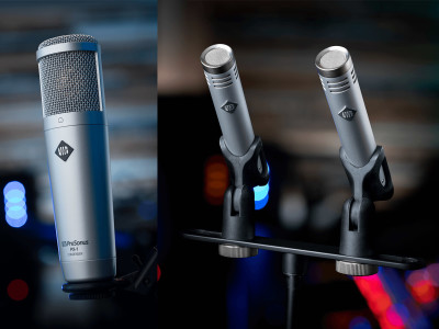PreSonus Ships New PX-1 and PM-2 Recording Microphones