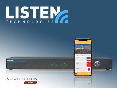 Listen Technologies Launches Navilution Wi-Fi Streaming Entertainment Solution