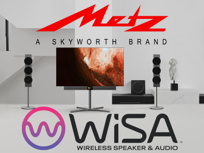 WiSA Member Skyworth Launches Metz Sculpture 1 TV and Speakers Featuring Integrated Wireless Audio Connectivity
