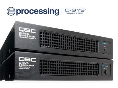 QSC Announces Two New Full-Featured Compact Processing Cores for Q-SYS Ecosystem