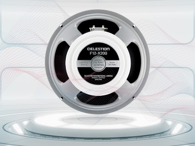 Celestion Offers DIY Cabinet Design for the F12-X200 Guitar Loudspeaker Modeling Driver
