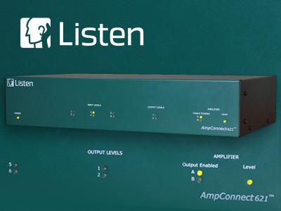 Listen's New AmpConnect 621 Hi-Res Multichannel Audio Interface Is Now Shipping