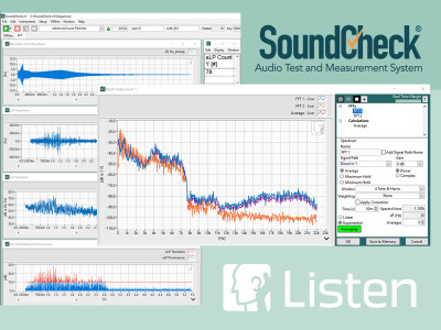 Listen Announces SoundCheck Version 21 and New Portable Dual-Channel Audio Interface