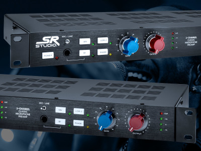 Monoprice Releases Stage Right Studio 2‑Channel 1073‑Style Microphone Preamp