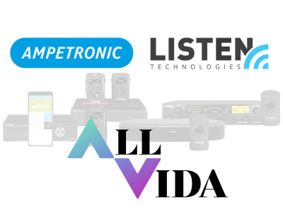 Ampetronic and Listen Technologies Partner in Assistive Listening and Wireless Audio Distribution