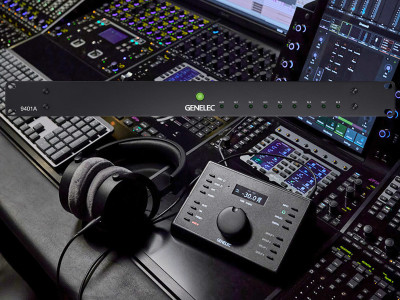 Genelec AoIP 9401A System Management Device Expands UNIO Audio Monitoring Platform